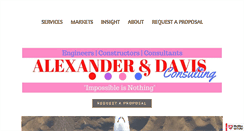 Desktop Screenshot of alexanderanddavis.com